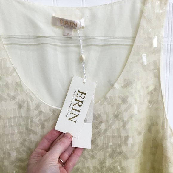 ERIN by Erin Fetherston Yellow Ombre Sequin Dress - NWT - Picture 4 of 9